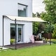 preview thumbnail 1 of 17, Outsunny Steel Outdoor Pergola Patio Canopy White