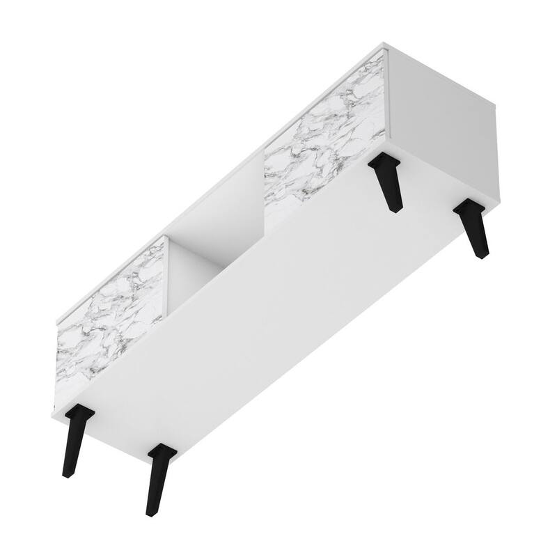 Manhattan Comfort Takajarvi Mid Century Modern Media Cabinet