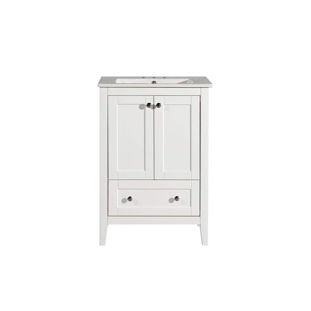 Swiss Madison SM-BV412-3 Cannes 24" Free Standing Single Basin Vanity