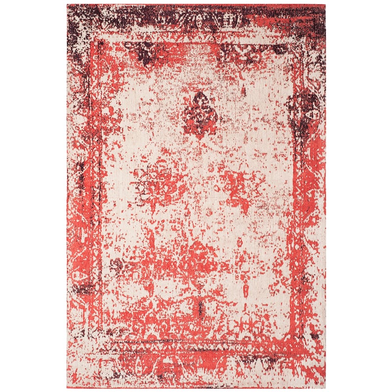 SAFAVIEH Classic Vintage Boho Mientje Distressed Oriental Cotton Rug