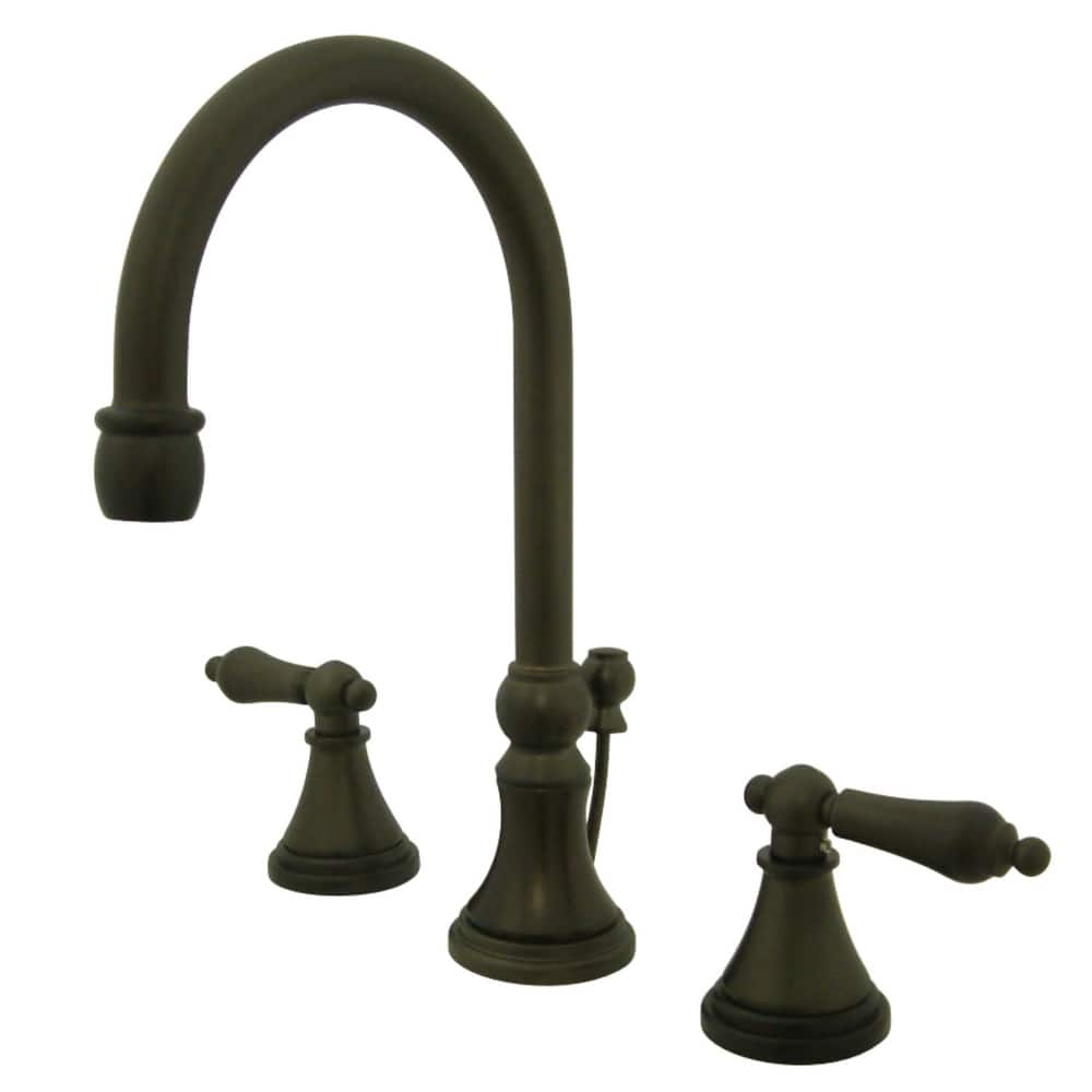 Kingston Brass Governor 1.2 GPM Deck Mounted Bathroom Faucet with
