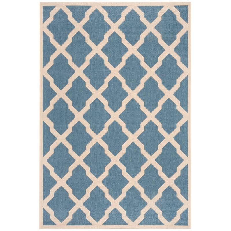 SAFAVIEH Linden Shirleyann Trellis Indoor/ Outdoor Patio Backyard Rug
