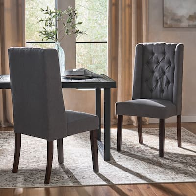 Blythe Tufted Dining Chair (Set of 2) by Christopher Knight Home
