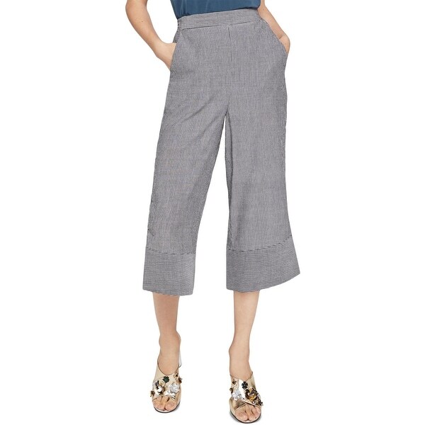 pinstripe capri pants