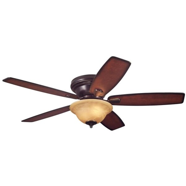 Westinghouse 7213100 Sumter LED 2 Light 5 Blade LED Hugger Ceiling Fan with Reversible Motor, Reversible Blades and Light Kit
