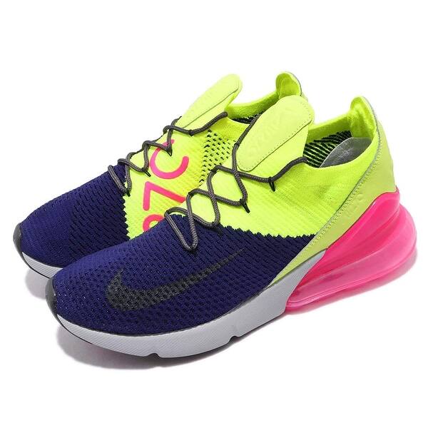 Shop Nike Men S Air Max 270 Flyknit Running Shoe Overstock