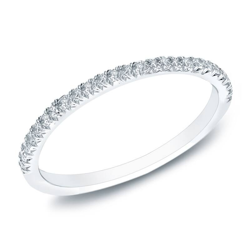 Auriya 14k Gold Diamond Wedding Band 1/2ct TDW