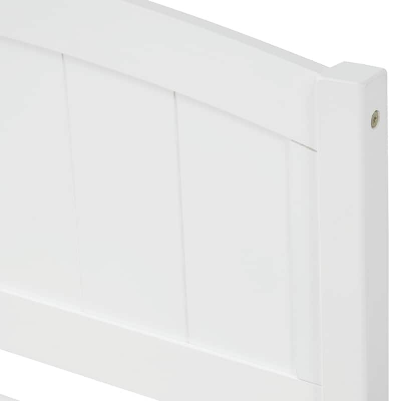 The TwoDrawer Double Platform Bed Has A Clean Silhouette, Ensuring