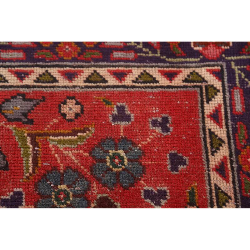 Tabriz Persian Vintage Rug Hand-Knotted Wool Carpet - 3'2" x 5'0"