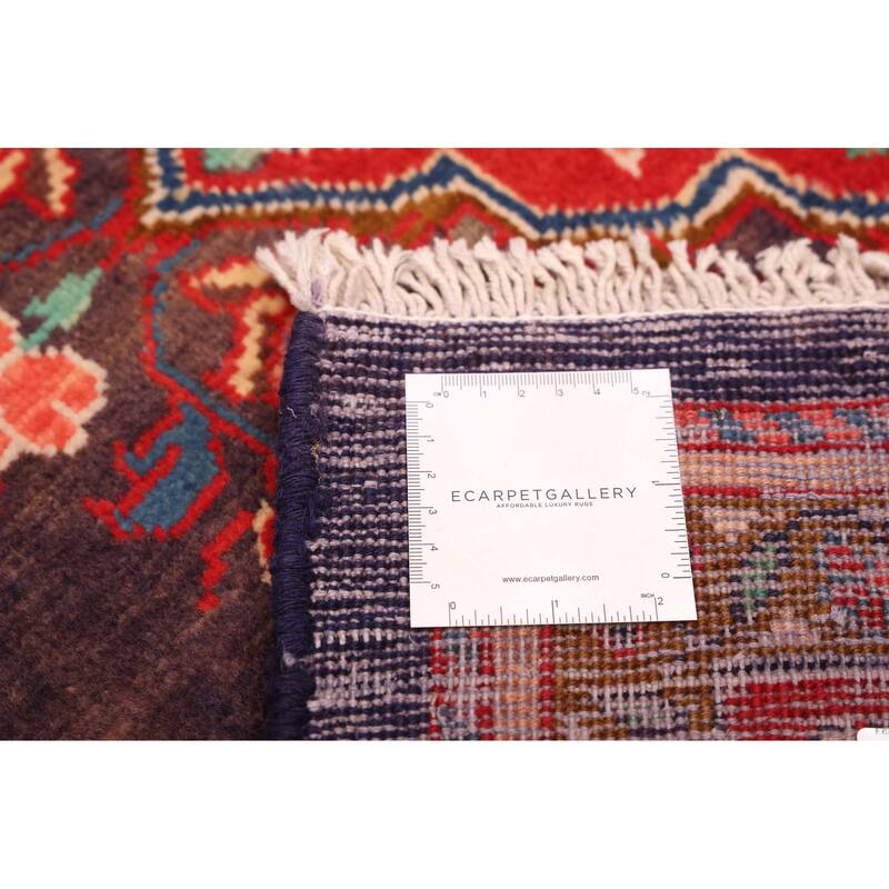 ECARPETGALLERY Hand-knotted Andelz Dark Navy Wool Rug - 4'3 x 11'2