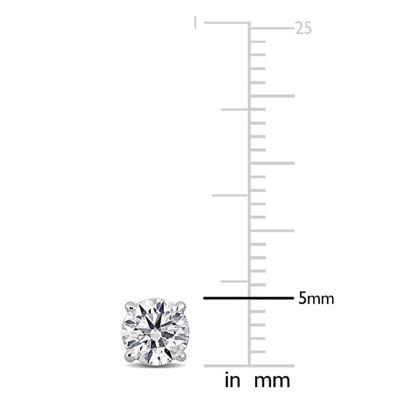 Miadora 1ct TDW Lab-Grown Diamond Stud Earrings 14k White Gold