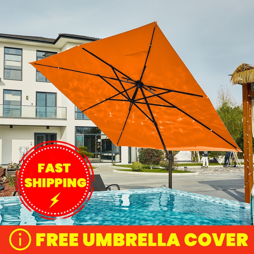 Orange CantileverOffset Umbrellas Bed Bath & Beyond