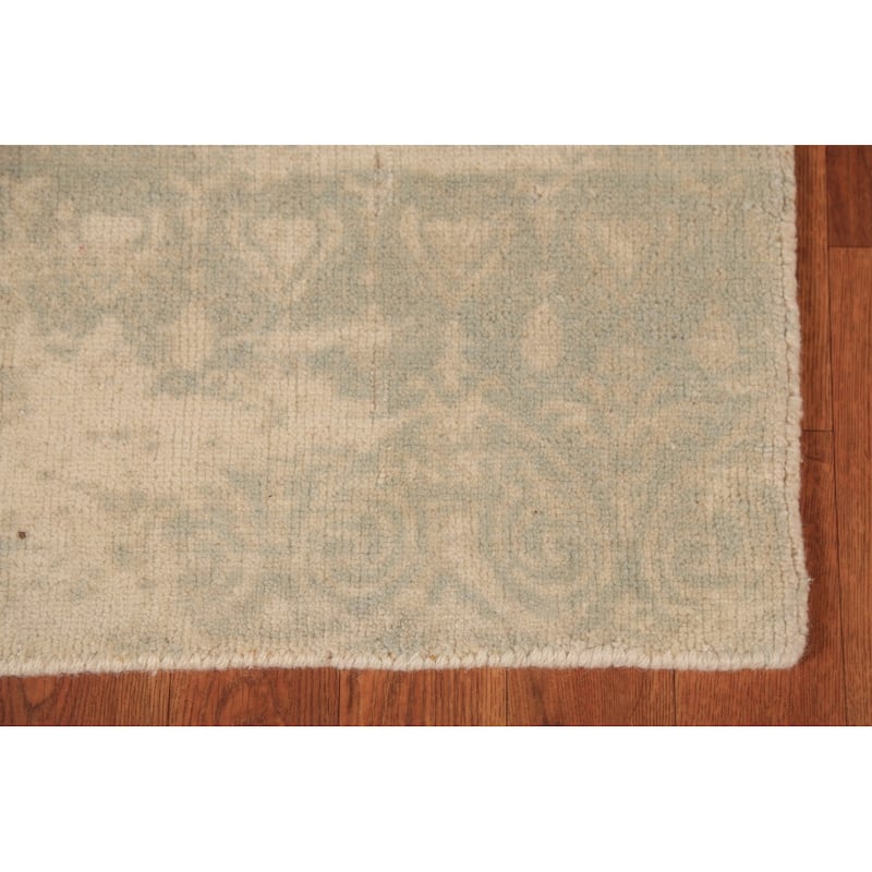 Contemporary Abstract Oriental Area Rug Handmade Wool Carpet - 5'3"x 7'6"