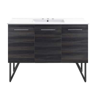 Swiss Madison SM-BV224-3 Annecy 48" Free Standing Single Basin Vanity