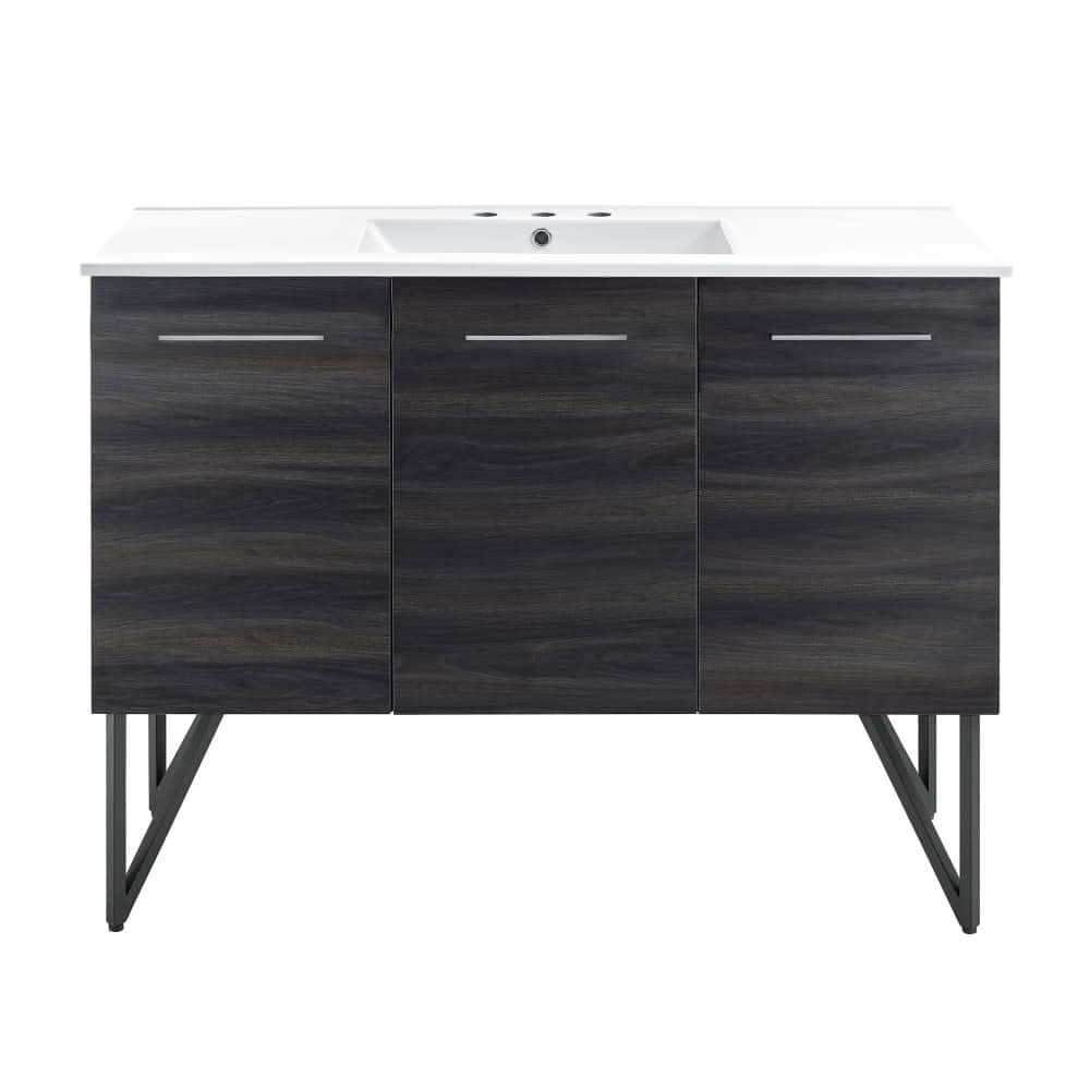 Swiss Madison SM-BV224-3 Annecy 48" Free Standing Single Basin Vanity