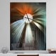 preview thumbnail 3 of 8, Designart 'Brown Focus Color' Oversized Modern Wall CLock 30 in. wide x 40 in. high