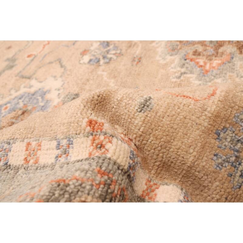 ECARPETGALLERY Hand-knotted Jules Serapi Tan Wool Rug - 9'1 x 11'10