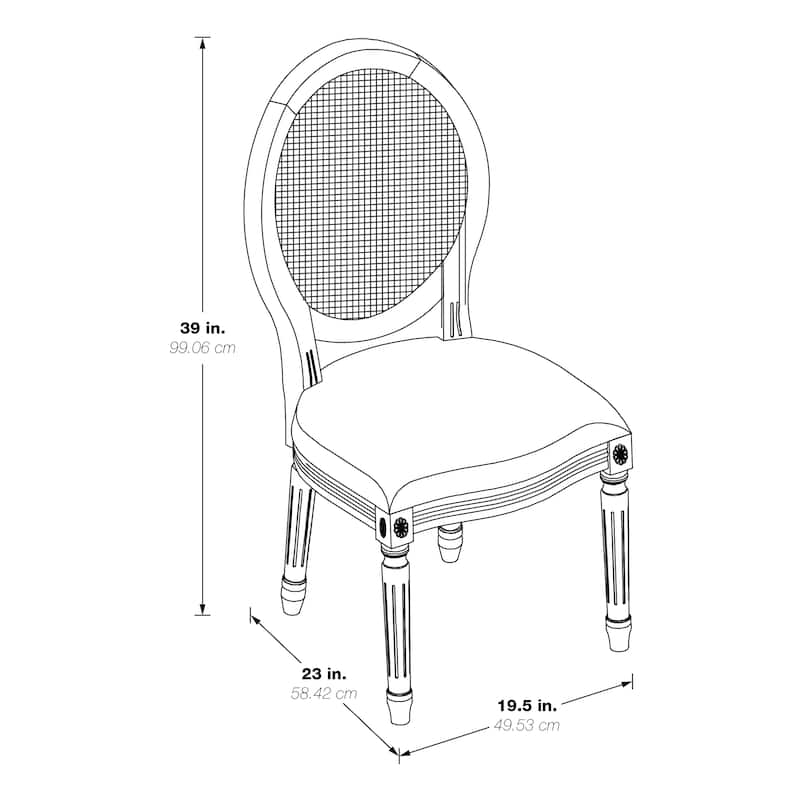 Stella Oval Back Chair