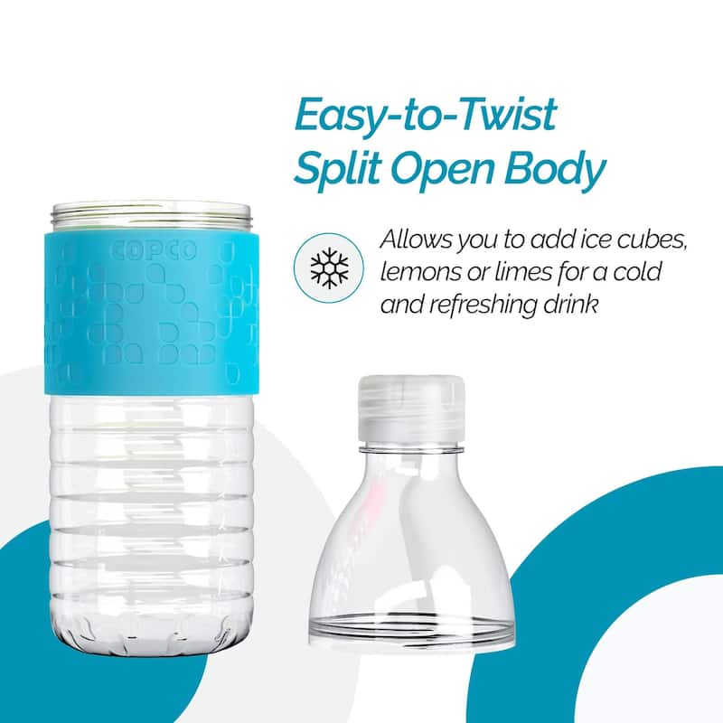 Copco Hydra Tritan Water Bottle Leak Proof & Dishwasher Safe