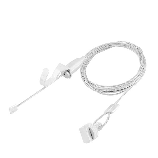 Bedroom Metal Adjustable Hanging Oil Painting Display Hanger Hook 3 Meters Length