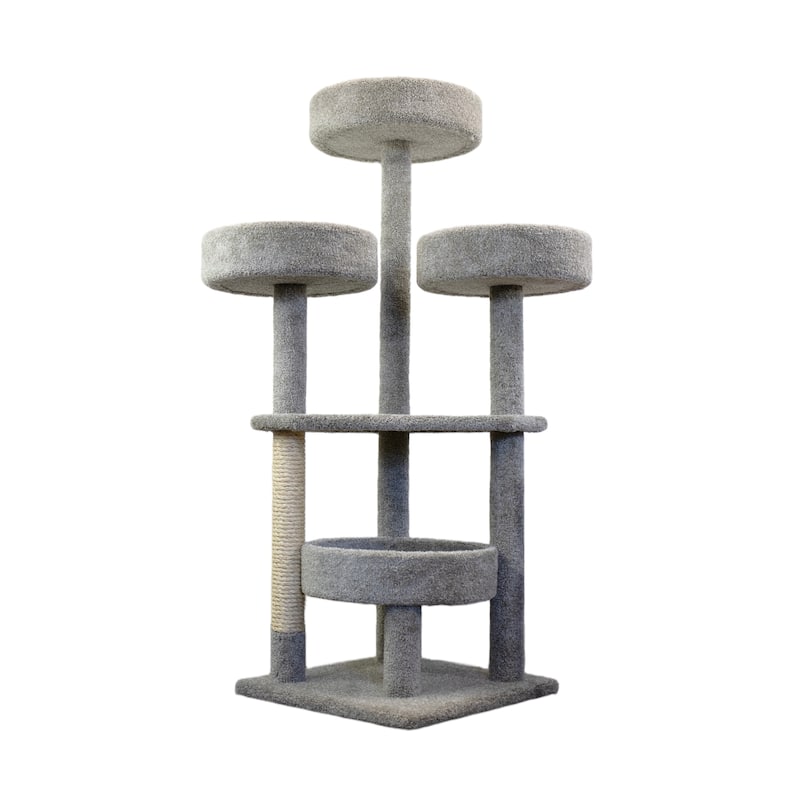New Cat Condos Real Wood and Carpet Cat Tower