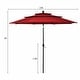 preview thumbnail 27 of 56, Gymax 10ft 3 Tier Patio Market Umbrella Aluminum Sunshade Shelter