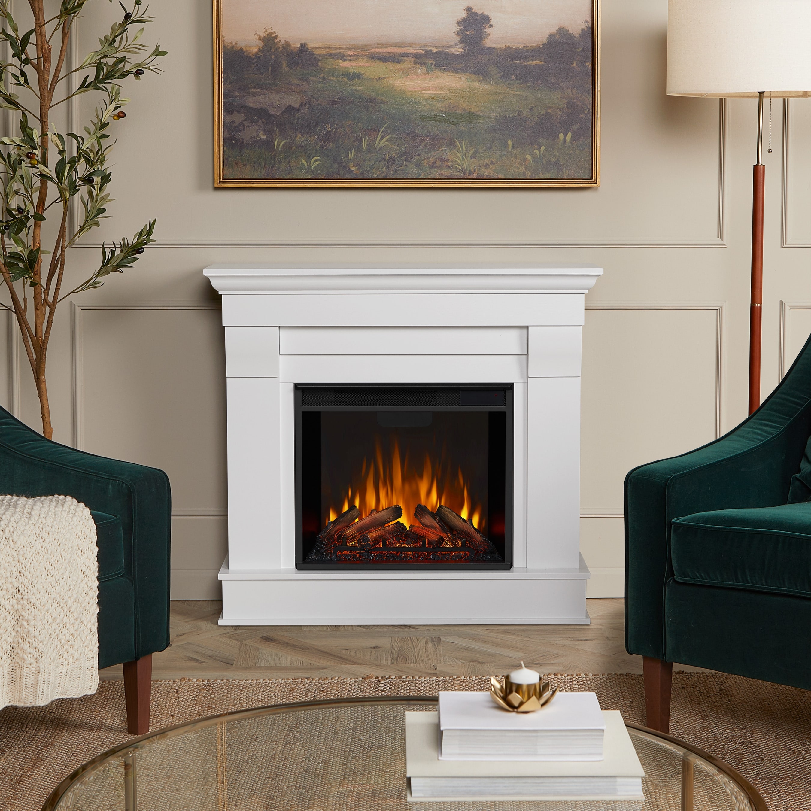 Real Flame Chateau Electric Fireplace 41"