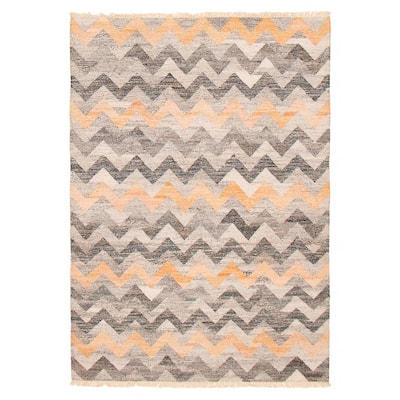 Ankara FW Grey Kilim 5'3" x 7'7" - 5'3 x 7'7