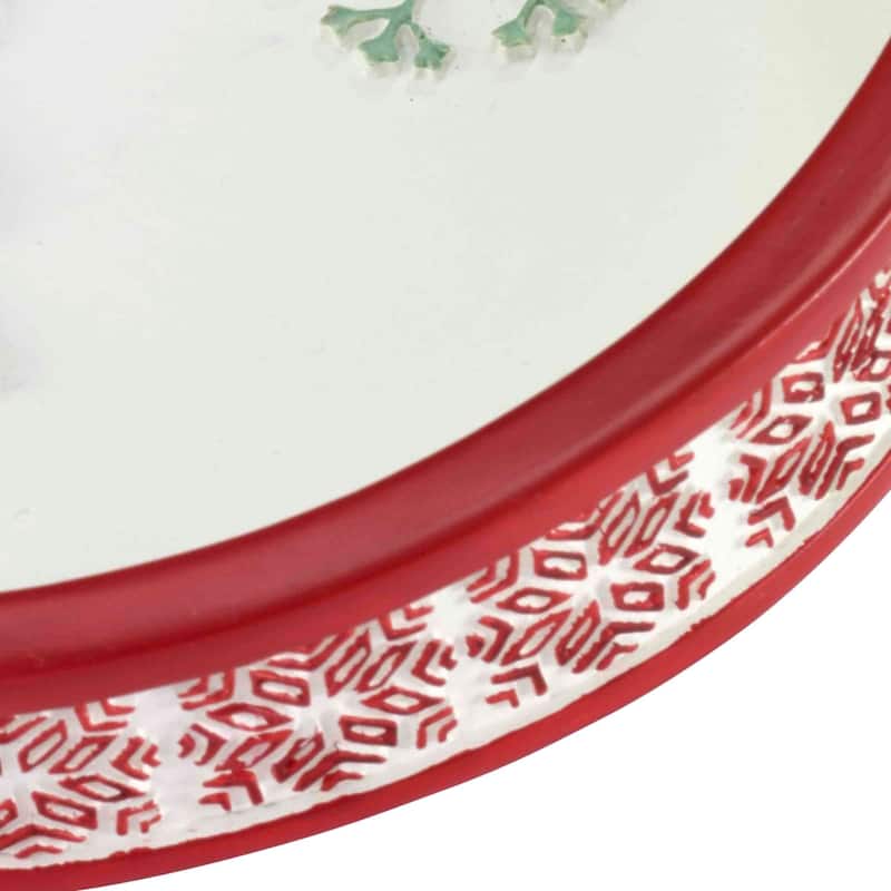 Avanti Linens Christmas Gnomes Tray - Multicolor