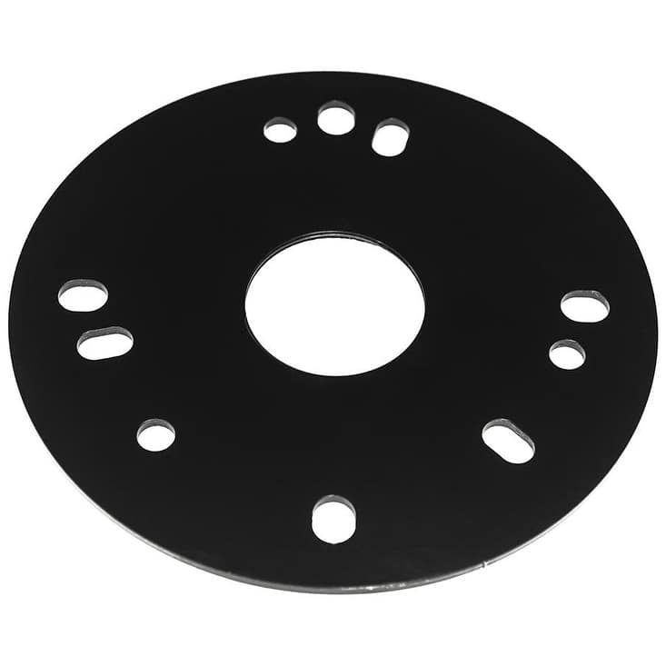 Infinity Drain UCP 42 Universal 4" Clamping Plate - 8" Diameter x 2" - Natural