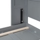 preview thumbnail 22 of 28, Murphy Bed Wall Bed with Top Shelves & USB