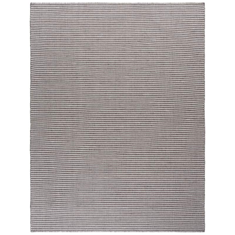 SAFAVIEH Handmade Natura Tarran Transitional Wool Rug - 9' x 12' - Charcoal/Ivory