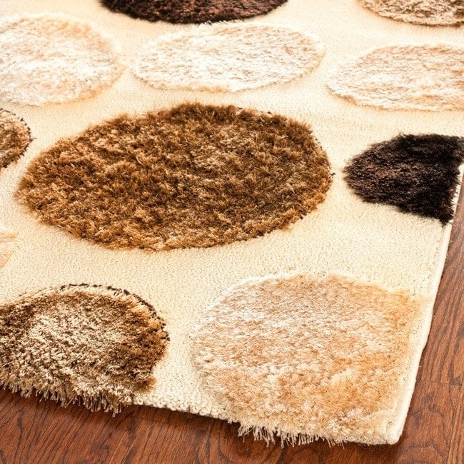 SAFAVIEH Miami Shag Clementina Dotted Rug