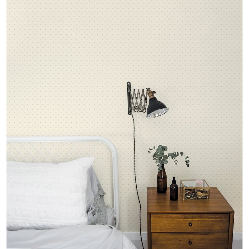 Galerie Wallcoverings Miniatures 3 Mini Floral Motif Design Vinyl on Non-woven Matte Wallpaper Roll