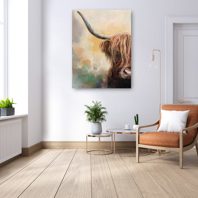 Highland By Studio Arts Canvas Art Print