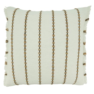 Striped Design Throw Pillow