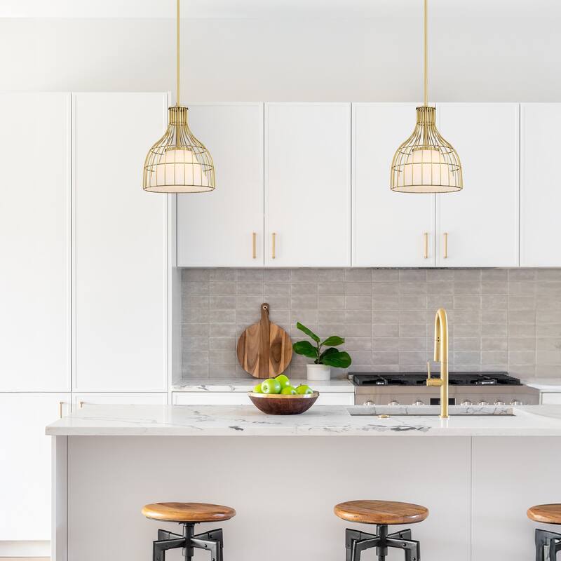 Designers Fountain D340M-12P Evensong 12" Wide Cage Pendant