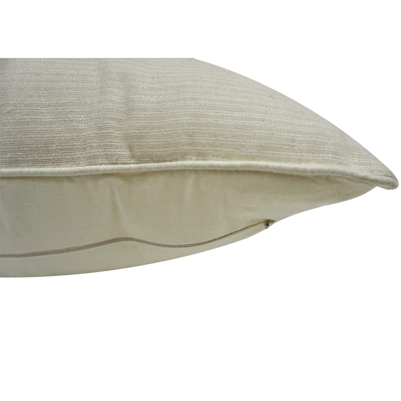 Home&Manor Maragh Vintage Raw Silk Pillow 18"