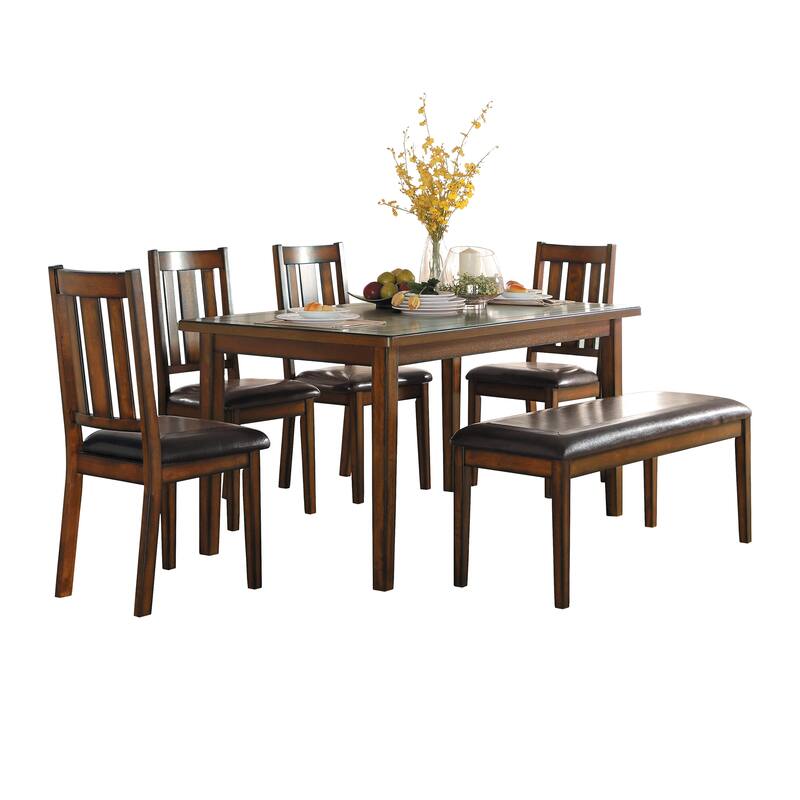 Mattawa 6-Piece Dining Set - Espresso