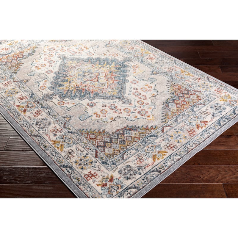 Artistic Weavers Elmas Traditional Persian Medallion Area Rug