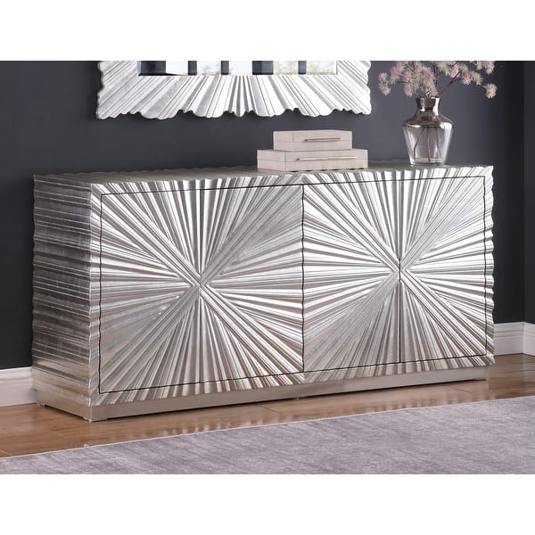 slide 2 of 4, Best Master Furniture Jenny Antique Sideboard Cabinet