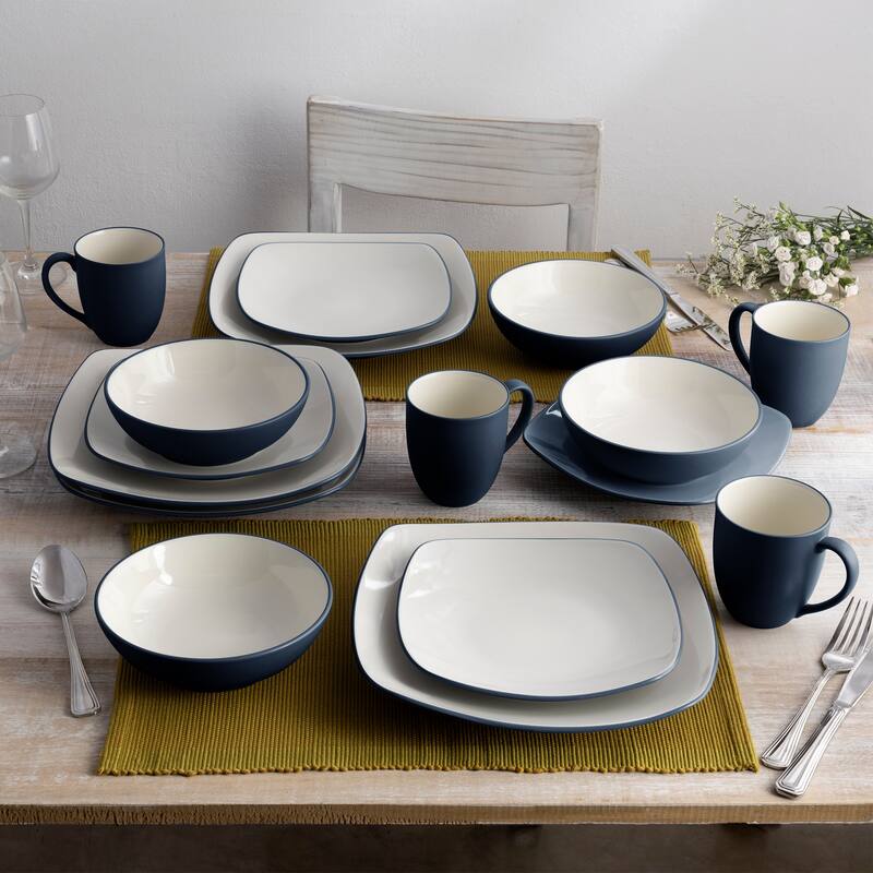 Noritake Colorwave 16-Piece Square Set, Service For 4