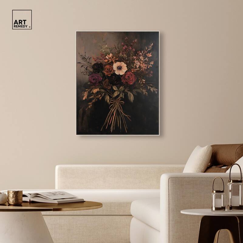 Smoldering Bouquet II Canvas by Art Remedy