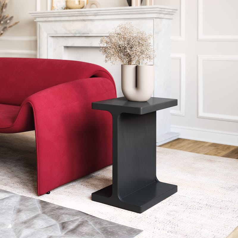 Bama Side Table Black - Black