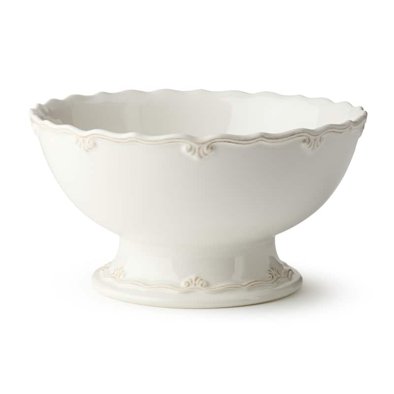 Certified International Heritage Footed Deep Bowl 10.75" x 5.5", 80 oz. - 10.75'' W x 10.75'' D x 5.5'' H