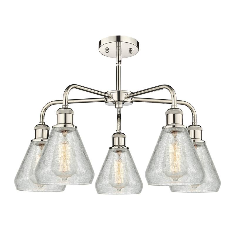 Innovations Lighting 516-5CR-15-24 Conesus Chandelier Conesus 5 Light