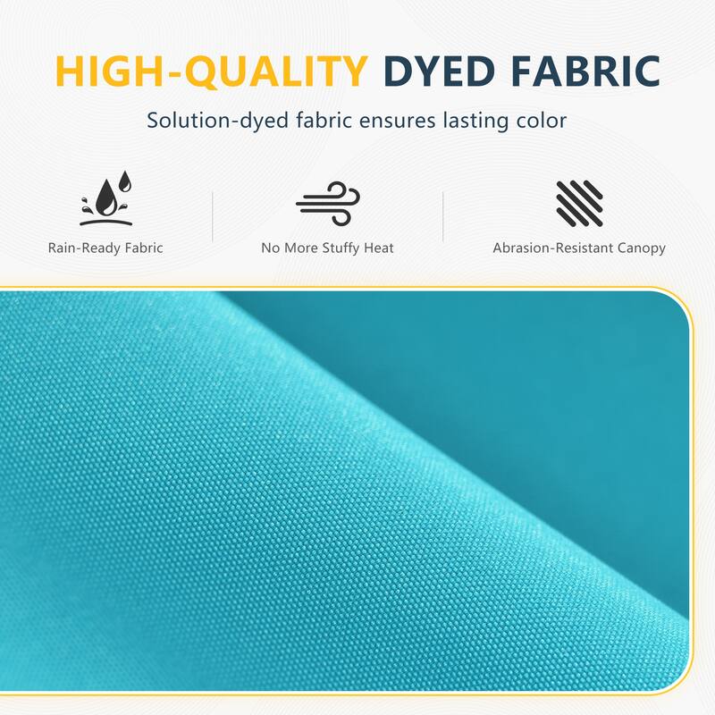 Outdoor 10FT LED lighted Patio Offset umbrella for Garden