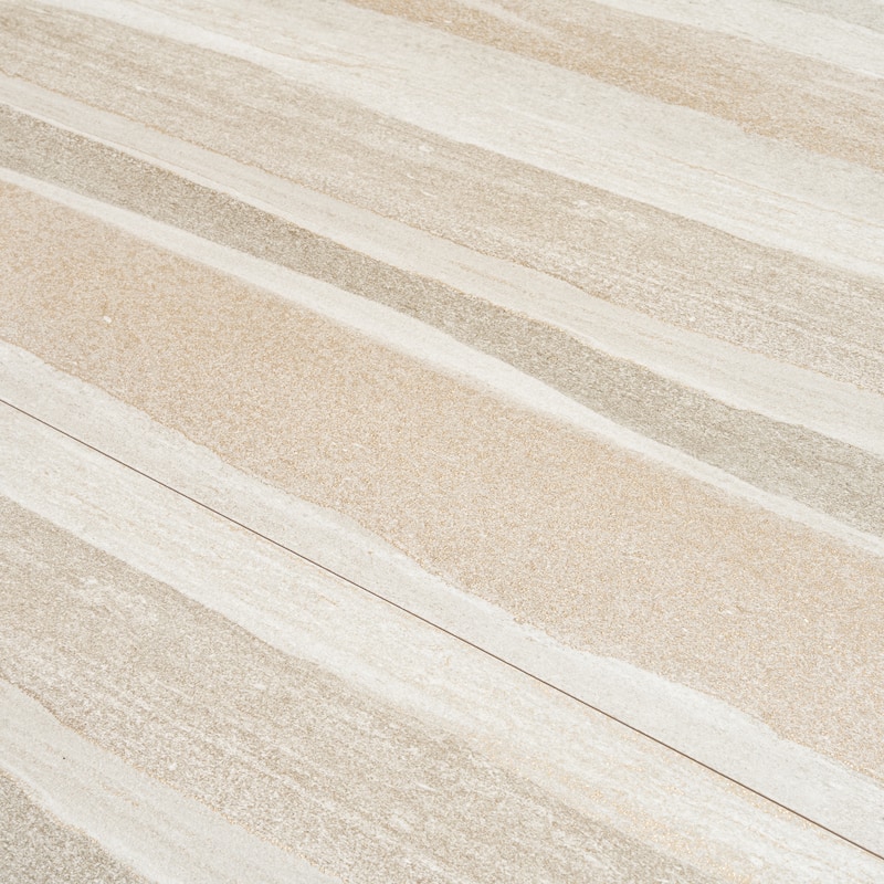 Arenza 12x36 Warm Beige Ceramic Large Format Stone-look Wall Tile (11.63 sq ft/case) - 4 Pack