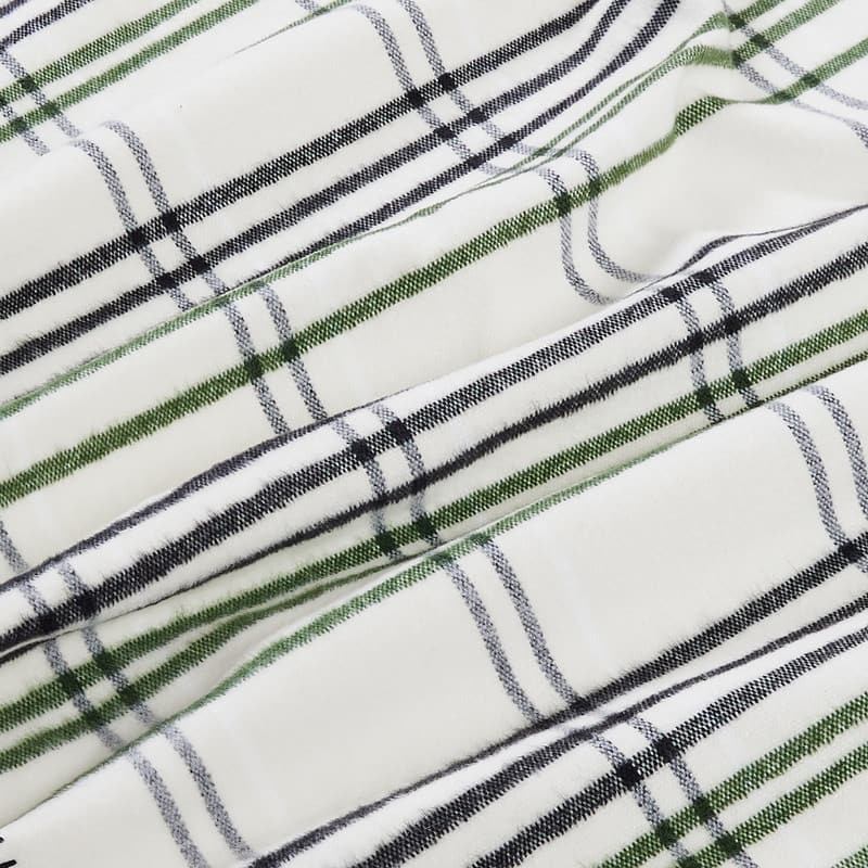 Camp Wandawega Oversized Plaid Throw