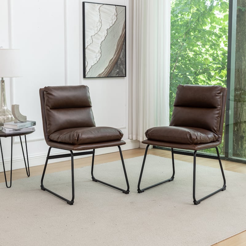 Upholstered Dining Chairs, Set of 2